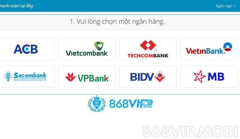Điều kiện thanh toán tại cổng game 868VIP Điều kiện thanh toán tại cổng game 868VIP
