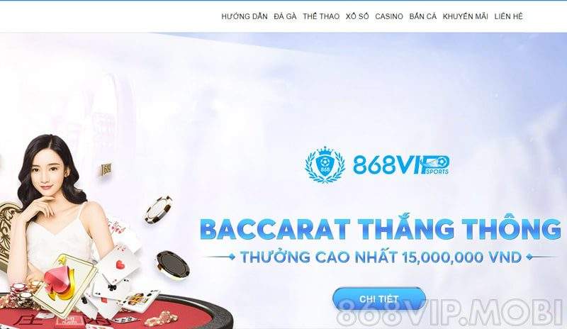 Trang giao diện cung cấp tiện ích của nhà cái 868VIP Trang giao diện cung cấp tiện ích của nhà cái 868VIP